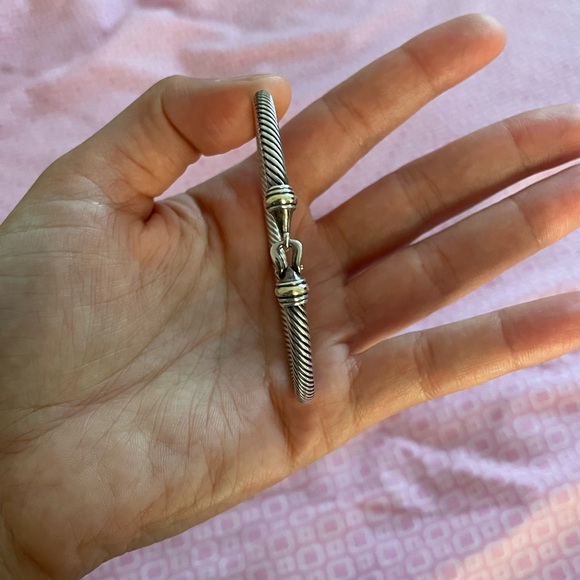 [David Yurman] Buckle Classic Cable Bracelet, 4mm - Picture 6 of 9